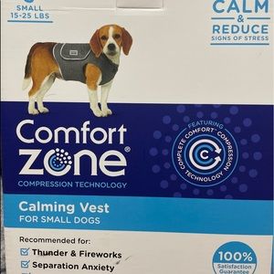 Comfort Zone Calming Dog Vest  Small/ USED
